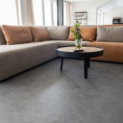 PVC flooring with decoration